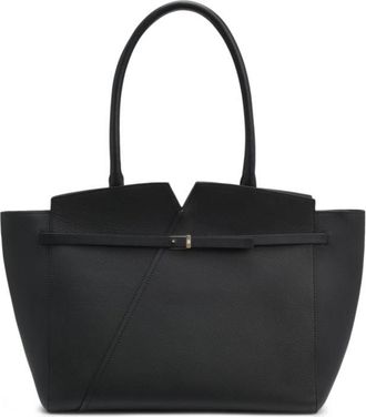 BOSS REVERS tote bag in leather with belt detail