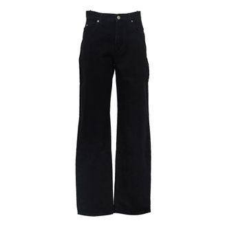Isabel Marant Dromie Trousers - female - Isabel Marant - Wide Jeans - Black - 2XS - Jeans