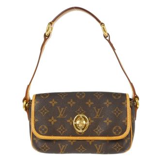 Louis Vuitton Tikal Monogram Canvas Brown Canvas Handbag (Pre-Owned)