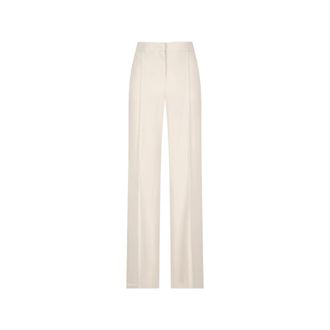 Max Mara Broeken, Dames, Beige, M, Jersey broek voor vrouwen