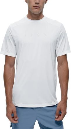 Born Living Yoga Volta 2.0 Performance Sports T-Shirt in White at Nordstrom, Size X-Large
