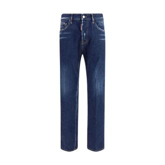 Dsquared2 Dsquared&sup2; Cotton Straight-Leg Mens Jeans