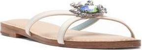 Frances Valentine Crab Slide Sandal in Oyster at Nordstrom Rack, Size 6.5
