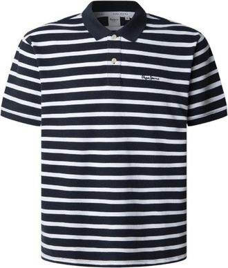 Pepe Jeans London Klassiek Poloshirt met Tijdloze Stijl - Heren - Polos - Blauw - XL - Tops