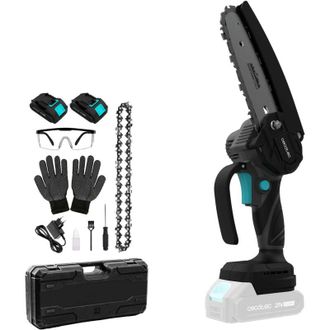 Cecotec Sierra De Podar 6 A Bater&iacute;a 21v Montanaforce 6000 Hand. 700w, Velocidad 24500rpm, Engrasador A Bot&oacute;n, Incluye 2 Bat - Cecotec