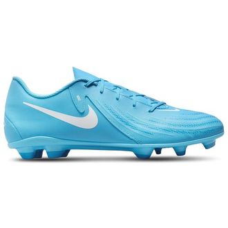 Nike Mens Phantom GX II Club FG/MG - Soccer Shoes Blue Fury/White Size 10.0