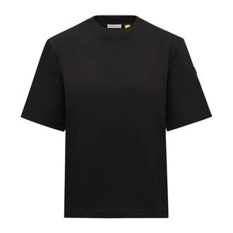 Moncler Tops, Dames, Zwart, XS, Ee 72 T-shirt