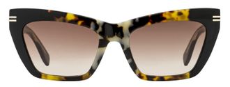 Marc Jacobs Cat-Eye Acetate Sunglasses - Havana Melange