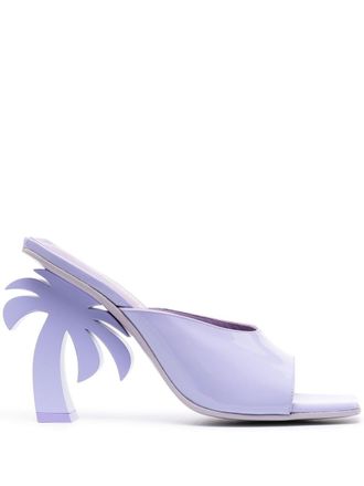 Palm Angels 113mm Palm Tree sandals - Purple