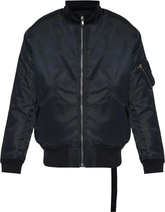 Rick Owens Bomber con zip - Nero