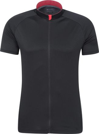 Mountain Warehouse Roubaix Mens Cycle Top Jet Black XS