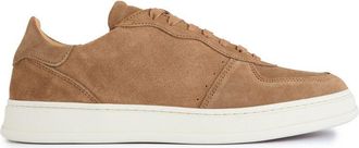 WALK LONDON Walk London Mens Nevada Trainers - Tan Suede - Size UK 10