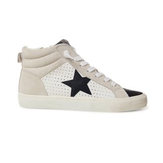 Vintage Havana Womens Thalia Mid Top Sneaker In Black White
