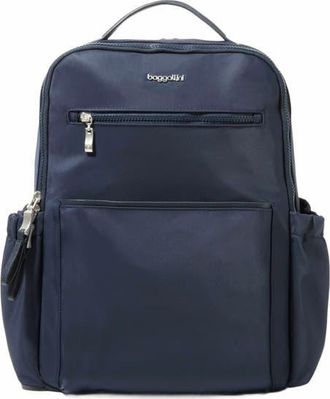 Baggallini Tribeca Expandable Laptop Backpack in French Navy at Nordstrom