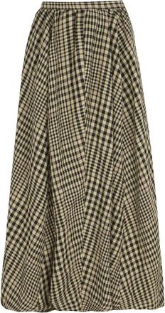 Cortana Pausa Skirt - Dames - Maxi Rokken - Veelkleurig - L - Wol - Rokken