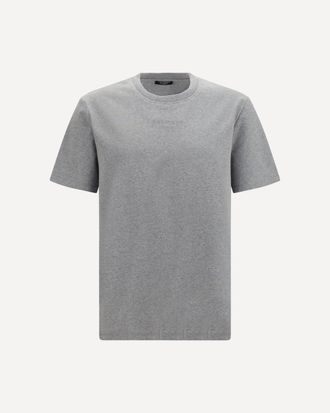 Balmain Embroidered logo T-shirt Male XL
