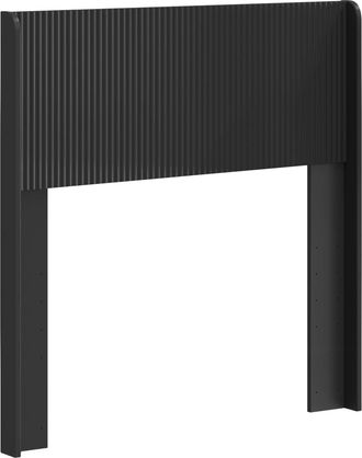 vidaXL Cabecero Negro Pb Vidaxl