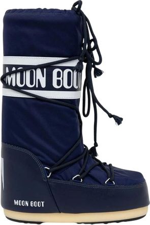 Moon Boot Icon Nylon Boot - - Shoes - Uomo - Blu - 42 EU