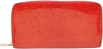 Louis Vuitton Pre-owned Wallets, female, Red, Size: ONE SIZE Pre-owned Fabric Wallet