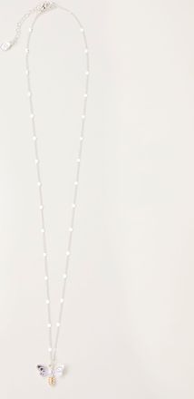 Fat Face FatFace Silver Tone Bee Nacklace