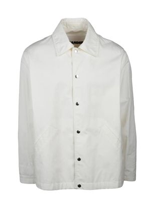 Jil Sander Cotton Poplin Jacket - White