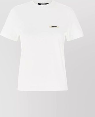 Jacquemus crew neck short sleeves top