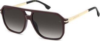 Victoria Beckham VB 1002/S LHF/9O Womens Sunglasses Burgundy Size 59
