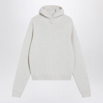 Christophe Lemaire Cream Hooded Sweater