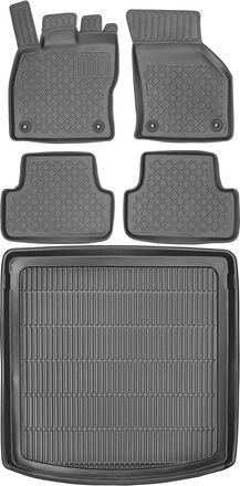 OEM Juego De Alfombrillas Para Coche Y Maletero Para Seat Leon Iii St / Kombi (2013-2020)