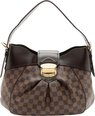 Louis Vuitton Damier Ebene Sistina Mm (Authentic Pre-Loved)