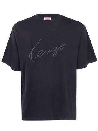 Kenzo T-Shirt Manica Corta Kenzo Signature