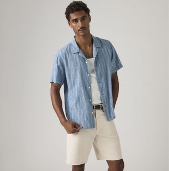 Levi's Sunset Camp Shirt - Mens - 2XL - Blue