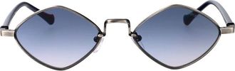 Emporio Armani Ea 2182 34448G Zonnebril - Heren - Zonnebrillen - Grijs - 50 MM - Accessoires