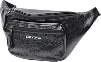 Balenciaga Pre-owned Belt Bags, female, Black, Size: ONE SIZE Pre-owned Sling bag