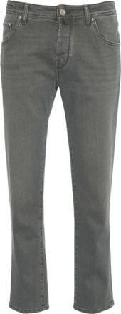 Jacob Cohen Hombre, Vaqueros, Gris, Talla: W35