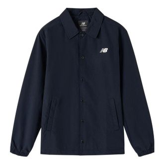 New Balance Essentials Coaches Jacket Asia Sizing Black NAA1V013-BK