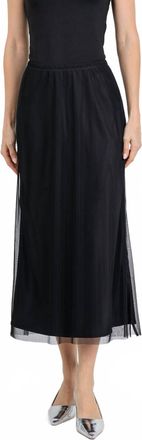 Margittes Melinda Tulle Skirt In Black