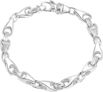 Pompeii3 Mens Designer Seed Link 14k Gold (50gram) or Platinum (81gram) 8mm Bracelet 8.5