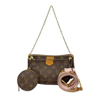 Louis Vuitton Pre-owned Cross Body Bags, female, Brown, Size: ONE SIZE Pre-owned Multi Pochette Accessoires