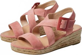Eric Michael Womens Lago Sandals In Coral
