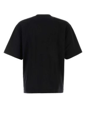 Off-white Omaa120z26jer0 0600 Black Exterior: Cotton T-Shirt T-shirts And Polos