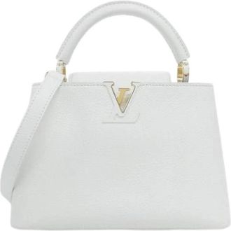 Louis Vuitton Pre-owned Vintage Handbag - Dames - Vintage Handtas - Wit - ONE Size - Vintage