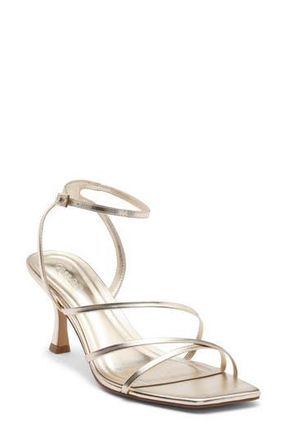 Open Edit Allira Strappy Sandal in Gold Light Metallic at Nordstrom Rack, Size 9