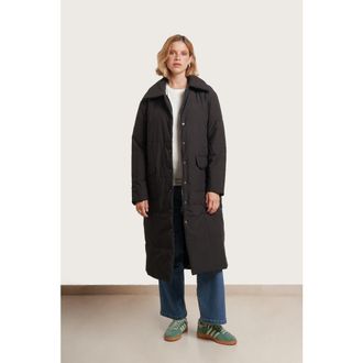 Nom Maternity The Puffer Maternity Coat in Black at Nordstrom, Size X-Small