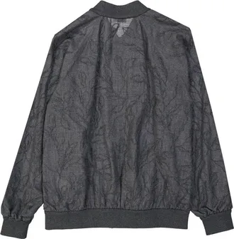Brunello Cucinelli Womens Gray Virgin Wool Bomber Clothing