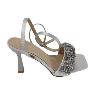 Twentyfourhaitch Schoenen, Dames, Grijs, 40 EU, Jalila Sandaal