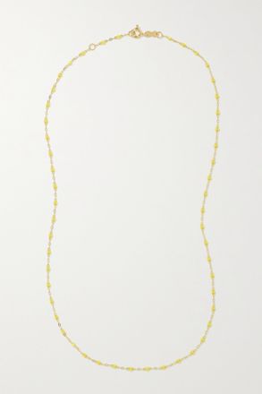 Gigi Clozeau Classic Gigi Kette Aus 18 Karat Gold Mit Harz