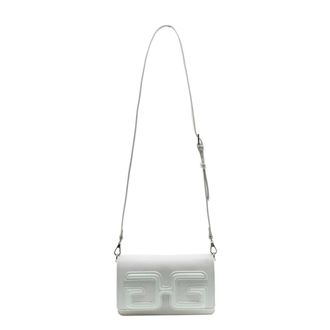 Ga&euml;lle Paris Tassen, Dames, Wit, ONE Size, Leer, Borsa a mano con tracolla