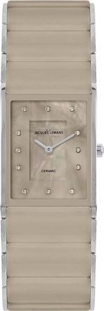 Jacques Lemans Womens 1-1940N Ladies Dublin Watch - Silver - One Size