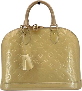 Louis Vuitton Louis Vuitton handtas Alma van lakleer